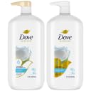 Dove Shampoo and Conditioner Set, Coconut & Hydration, Family Size – Moisturizing Hair Products for Dry Hair, Coconut Water & Sweet Lime Scent, 31 Oz Ea