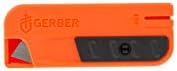 Gerber Gear Vital Pocket Folding Hunting Knife 2.8" Replacement Blades with Disposal Container, Sharp Blades for Field-Dressing and Skinning, 12-Pack