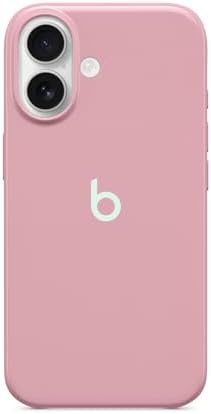 Beats iPhone 16 Case with MagSafe and Camera Control, Scratch-Resistant Protective Cover, Slim Fit, Microfiber Lining - Sunrise Pink
