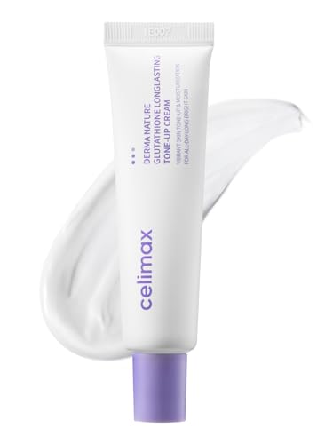 celimax Derma Nature Glutathione 9 Hour Long Lasting Tone Up Cream | Even Toning for Soothing, Hydrating, Moisturizing, 1.18 fl oz