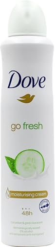 Dove Antiperspirant Deodorant Spray, International Version, 250 ml (Pack of 5)