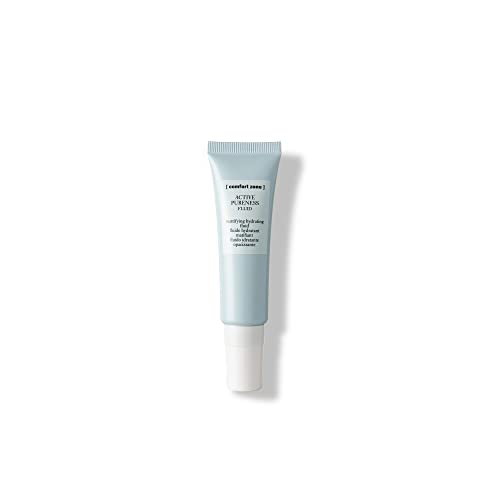 [ Comfort Zone ] Active Pureness Fluid, Mattifying Yet Hydrating Formula, Primer And Moisturizer For Oily Skin, 1 Fl. Oz.