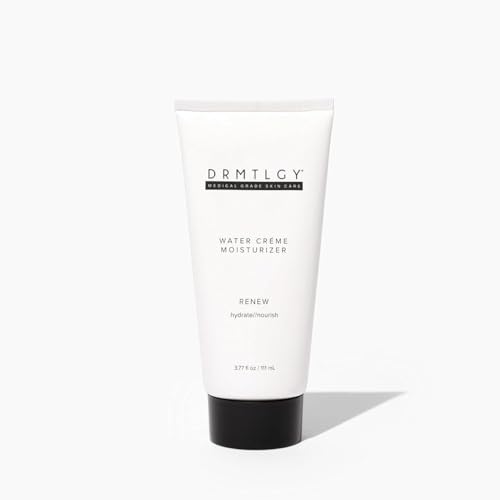 DRMTLGY Water Créme Face Moisturizer for Women & Men - Facial Moisturizer for Dry Skin - Lightweight Daily Moisturizer Face Cream