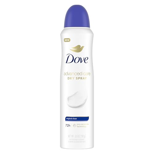 Dove Deodorant 3.8 Ounce Dry Spray Original Clean (113ml) (3 Pack)