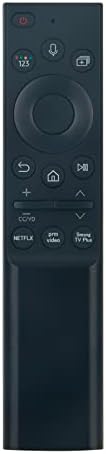 BN59-01357F TM2180E Replaced Voice Remote Sub BN59-01357C BN59-01357A BN59-01357B fit for Samsung 2021 QLED Smart 8K 4K TV Series Q60 Q60A Q70 Q70A Q80 Q80A QN85A QN90A QN800A QN900A & Frame TV 2021