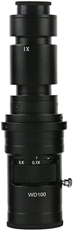 Microscope Kit Digital Industry Video Microscope Camera CS C-Mount Lens Microscope Lens Adapters (Color : 500X)