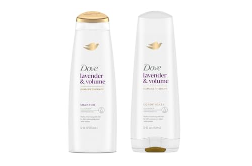 Dove Nourishing Rituals Haircare - Thickening Ritual - Shampoo & Conditioner Set - Net Wt. 12 FL OZ (355 mL) Per Bottle - One Set