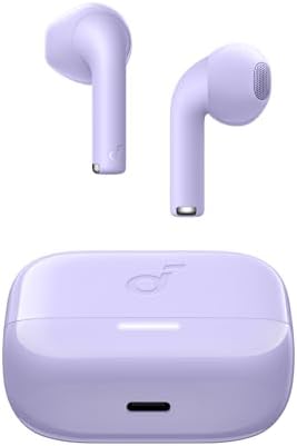Soundcore K20i by Anker, Semi-in-Ear Earbuds, Bluetooth Wireless, 36H Playtime, Fast Charge, Clear Sound, Comfortable Fit, ENC 2-Mic Clear Calls, Custom EQ, IPX5, Bluetooth 5.3, App Control (Renewed)