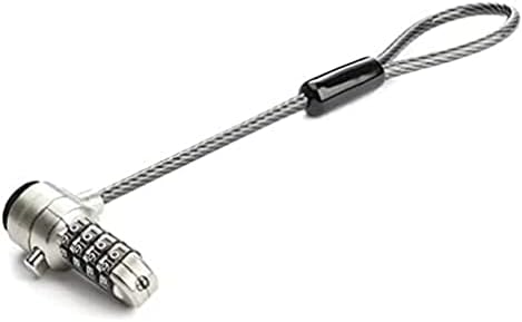 StarTech.com Universal Laptop Cable Lock Expansion Loop - 6” (15cm) Anti Theft 4-Digit Combination K-Slot Lock - Computer Security Cable to Create Twin/Multi-Head Lock for Multiple Devices, TAA