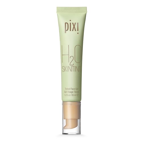 Pixi Beauty H2O SkinTint Tinted Face Gel, 1.2 fl oz / 35 ml, Vanilla