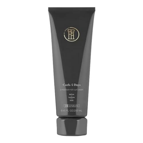 Dorzu Taraji Curls 4 Days Curl Defining Curl Cream with Shea Butter & Coconut Oil for Volume and Shine - 8.45 oz.
