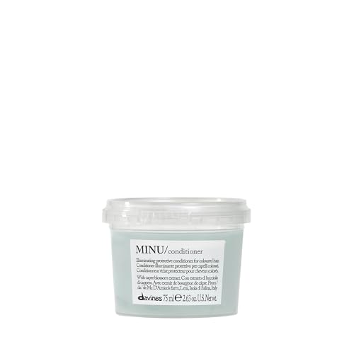 Davines MINU Conditioner, Protect And Condition Color Treated Hair, Add Shine And Detangle