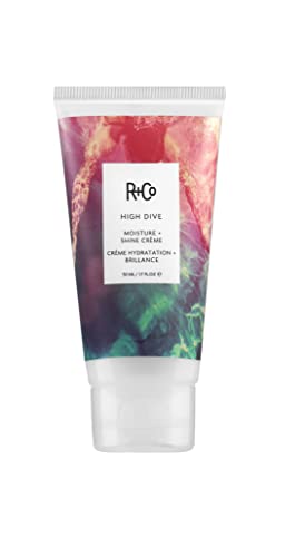 R+Co High Dive Moisture + Shine Crème | Deep Hydration + Softens + Eliminates Frizz | Vegan + Cruelty-Free | 1.7 Fl Oz, Creamy White