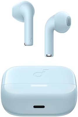 Soundcore K20i by Anker, Semi-in-Ear Earbuds, Bluetooth Wireless, 36H Playtime, Fast Charge, Clear Sound, Comfortable Fit, ENC 2-Mic Clear Calls, Custom EQ, IPX5, Bluetooth 5.3, App Control