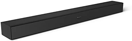 Roku TV Wireless Soundbar 2023 | Soundbar Exclusively for RokuTV with Enhanced Stereo Sound, Clear Dialogue, and Simple Wireless Setup,Black (Renewed)