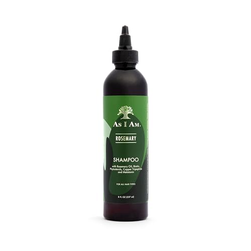 As I Am Rosemary Shampoo - 8 Oz - with Melatonin & Ceramide