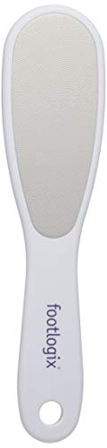 Foot Care Callus Softener - Footlogix Callus Softener Spray & Double Sided Foot File Set for Dry, Rough, Cracked Heel - Feet Exfoliator & Scrubber for Convenient Pedicure at Home