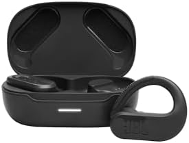 JBL Endurance Peak 3 - Dust and Water Proof (IP68) True Wireless Active Earbuds, JBL Pure Bass Sound, Up to 50 Total Hours of Playback with Speed Charge, Ambient Aware & Talk Thru (Black)