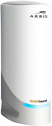 ARRIS (S33-RB) - Cable Modem - DOCSIS 3.1 Multi-Gigabit Cable Modem for Comcast Xfinity, Cox, Spectrum & More 1 & 2.5 Gbps Ports 2.5 Gbps Max Internet Speeds 4 OFDM Channels 2 Year Warranty - Renewed