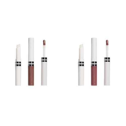 COVERGIRL Outlast All-Day Lip Color with Topcoat, Lipstick, Pack of 1 Outlast All-Day Custom Nudes Universal Nude Lip Color