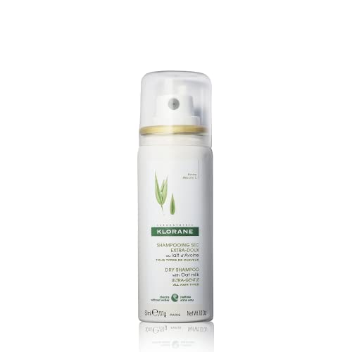 Klorane - Ultra-Gentle Dry Shampoo with Oat+ - Gentle Formula Instantly Revives Hair - Paraben & Sulfate-Free