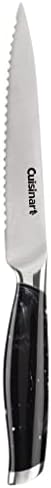 Cuisinart C77MB-5SUTBK Marbled Collection 5.5" Serrated Utility Knife, Black