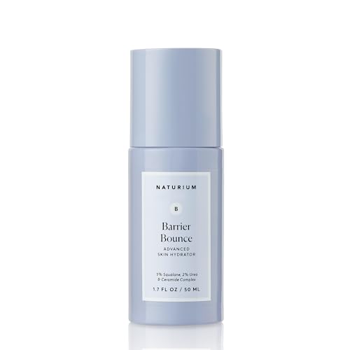 Naturium Barrier Bounce Serum, Plumps & Hydrates Face, Neck & Chest, Hydration Booster & Skin Care with Squalene & Ceramide Complex, 1.7 fl oz
