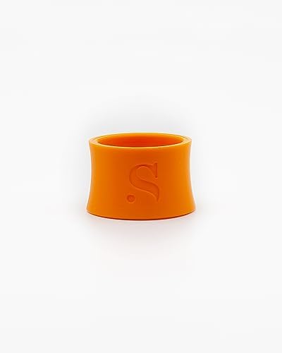 Syos Alto Saxophone Ligature Lava Orange, Great Fit for Syos Mouthpieces and Compatible with Alto Sax Rubber Mouthpieces
