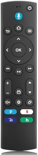 Voice Replacement Remote for All Insignia/Toshiba/Pioneer Smart TVs (Suitable for all Fire series)