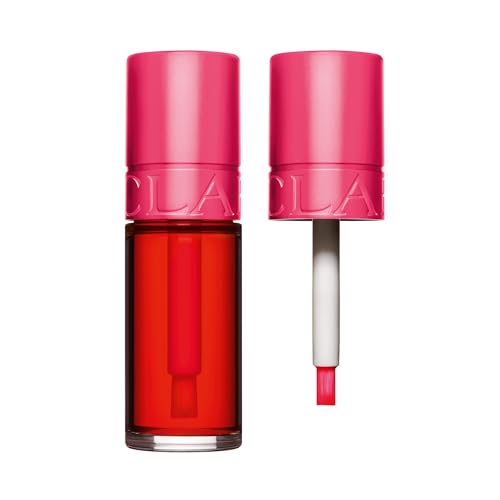 Clarins NEW Water Lip Stain | Long Lasting, Transfer-Proof, Lightweight and Kiss Proof | Buildable Matte Finish | Contains Hyaluronic Acid | 0.2 Fluid Ounces