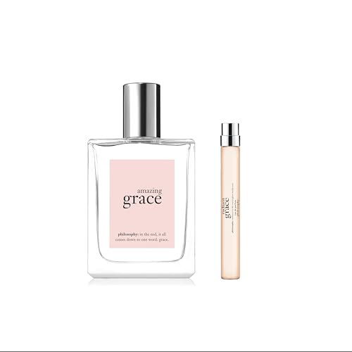 philosophy amazing grace eau de toilette - clean & floral women's perfume - with notes of bergamot, muguet & musk - long lasting fragrance