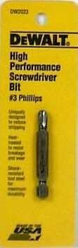 Dewalt Accessories #3 Phil Pwr Bit (Pack Of 5) Dw2023 Power Screwdriving Bits-Phillips