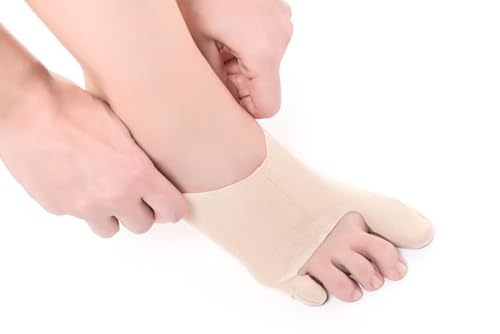 BunionETTE Bootie Tailor Bunion Corrector for Women & Men, Toe Spreader for Tailor Bunion, Bunionette Corrector, Bunionette Relief Socks, Bunionette Protector, Bunionette Spacer Splint - Medium, Left