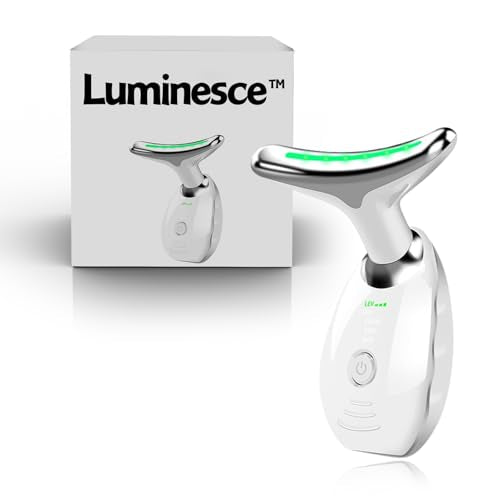 7-in-1 Led Facial Sculptor Shell-Shaped Designfor Face and Neck Care in Glossy White Color（1PC） (White)