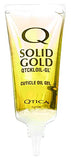 QTICA Solid Gold Cuticle Oil Gel, 0.5 oz