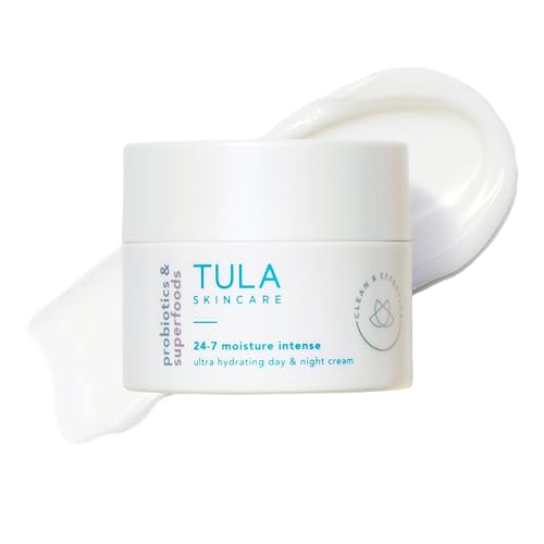 TULA Skin Care 24-7 Moisture Intense Ultra Hydrating Day & Night Cream - Ultra Nourishing Moisturizer for Face, Soothe Skin, Maintain Skin Balance & Improve Skin Smoothness