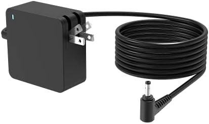 65W Charger fit for Lenovo ADLX65CCGU2A ADLX65CLGU2A ADLX65CDGU2A ADLX65CDGE2A PA-1650-20LL and More Models-Power Indicator, Foldable Plug, 7.5ft Cord, UL Certified Safety