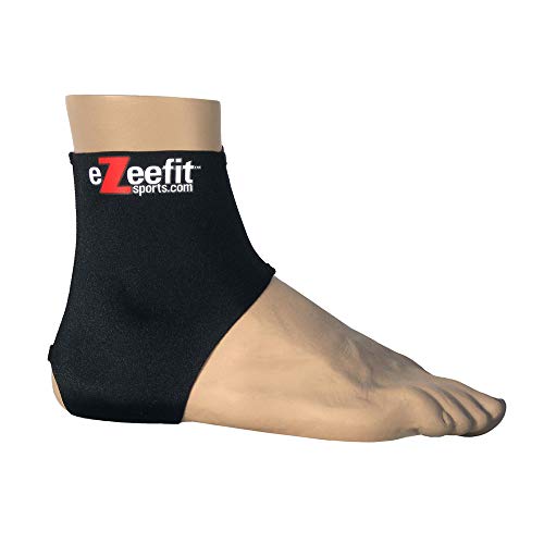 eZeefit Ultrathin Ankle Booties - Blister Protection and Skate Support - Suitable for All Active Sports (M)