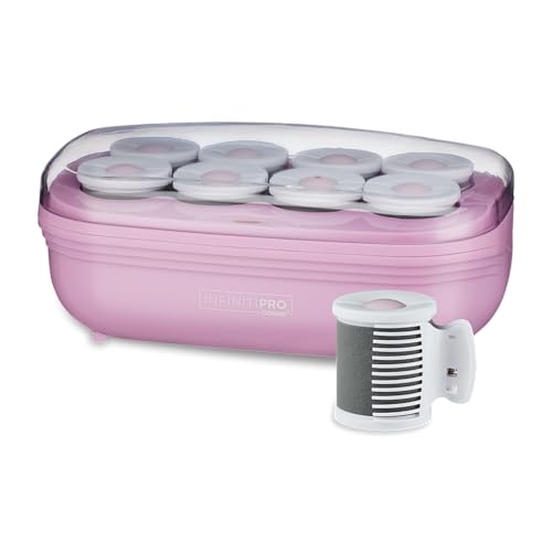 Conair Hot Rollers Hair Curlers for Long, Medium and All Hair | Heated Rollers with Hair Roller Clips Included | 2-inch Rollers | Amazon Exclusive