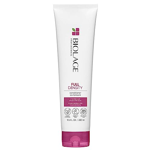 Biolage Full Density Thickening Conditioner | Moisturizes & Adds Fullness | With Biotin | For Thin & Fine Hair Types | Vegan | Cruelty-Free