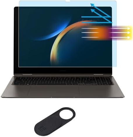 Anti Blue Light Glare Screen Protector for 2024 New Samsung Galaxy Book4 Ultra 16"/Galaxy Book4 Pro 360 16"/Galaxy Book4 Pro 16 inch Laptop, Eye Protection Blue Light, Glare, UV Blocking Filter