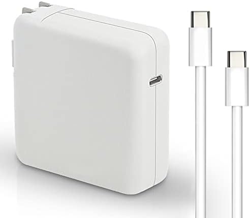 Compatible with MacBook Pro Charger,61W Replacement Charger for i.Phone 16/15,MacBook Pro16,15,14,13 inch,MacBook 12 Inch,MacBook Air 13 Inch,iPad Pro and Other USB C Interface Devices