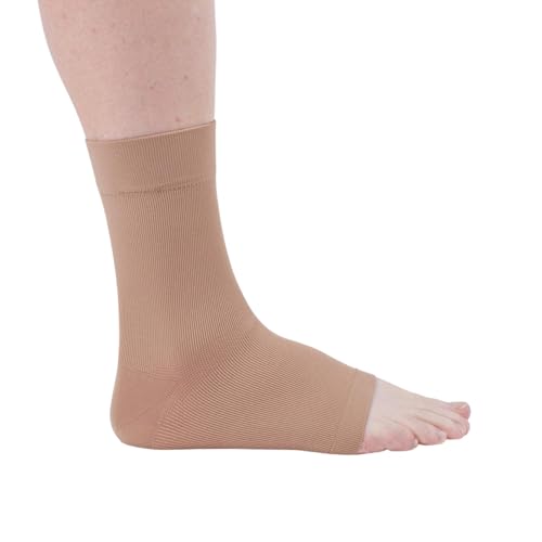 medi Seamless Knit Ankle Support - sprains, rheumatic & osteoarthritis condition Beige XL