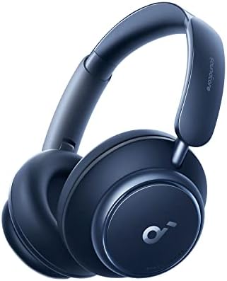 Soundcore by Anker Space Q45 Adaptive Active Noise Cancelling Headphones, Reduce Noise by Up to 98%, 50H Playtime, App Control, LDAC Hi-Res Wireless Audio, Comfortable Fit, Clear Calls (Renewed)