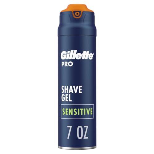 Gillette PRO Shaving Gel for Men, 7oz - Case of 6