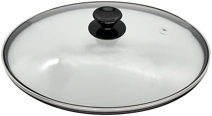 Oval Glass Lid Replacement for Hamilton Beach (7qt with silicon ring)