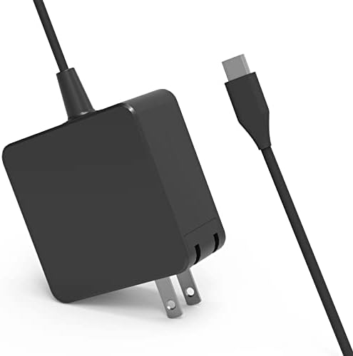 Universal 65W USBC Laptop Charger, USB C Charger 65 watt Type C Laptop : for Lenovo/HP/Dell/Steam Steak Deck/Asus/Samsung/Acer/MacBook pro and Computer or Smart Phone, USB-C AC Power Adapter Cord