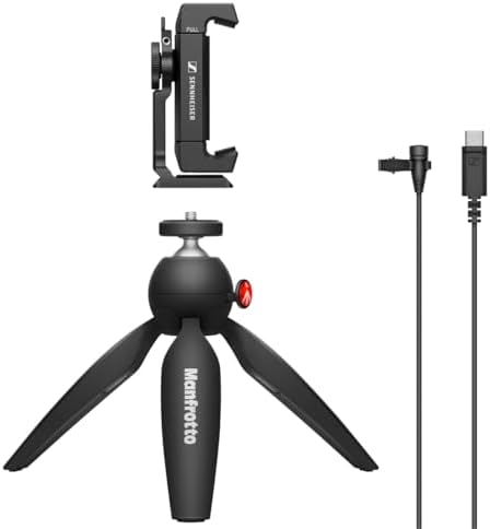 SENNHEISER Condenser Microphone, XS Lav USB-C + Mobile Kit (509259)
