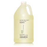 GIOVANNI Tea Tree Triple Treat Invigorating Shampoo - Cooling Peppermint, Eucalyptus & Rosemary, Helps Strengthen & Rejuvenate Hair & Scalp, Salon Quality, Paraben Free, Tea Tree Shampoo - 128 oz