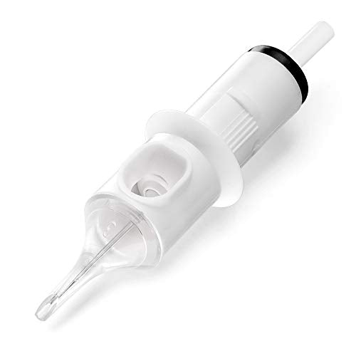 Hawink Tattoo Cartridge Needles #12 Standard 1 Round Liner X-Taper 20PCS with Membrane Professional Disposable EN05S-20-1201RL